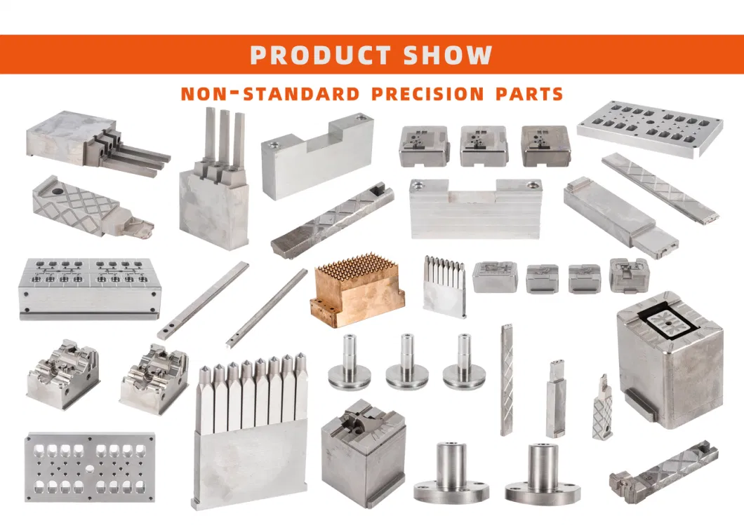 Customized High Quality Precision CNC Lathe Parts High Quality Customized Plastic Mold Components Precision Mold Spare Parts